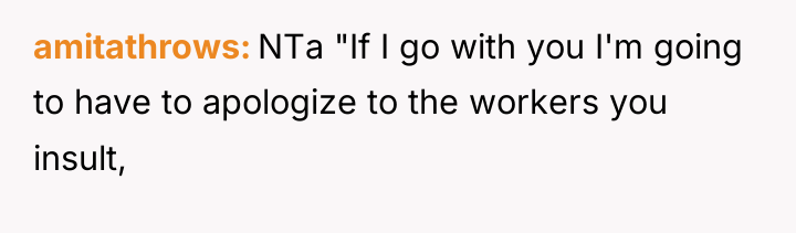 amitathrows NTa "If I go with you I'm going to...