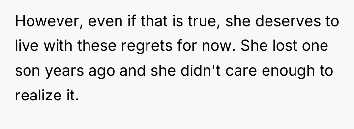However, even if that is true, she deserves to live...