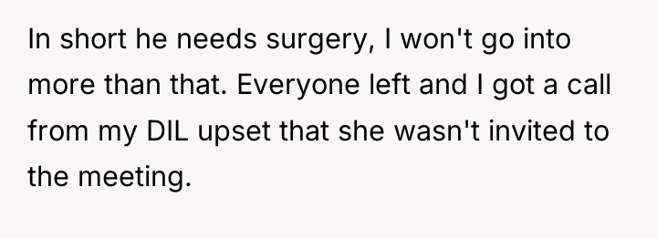 In short he needs surgery, I won't go into more...