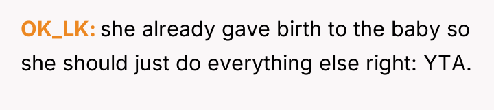 OK_LK she already gave birth to the baby so she...