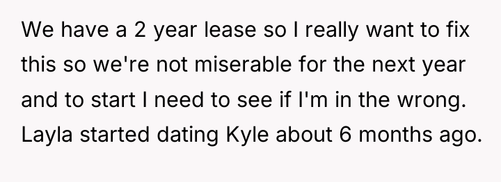 We have a 2 year lease so I really want...