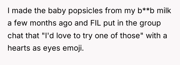 I made the baby popsicles from my b**b milk a...
