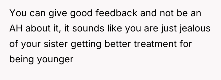 You can give good feedback and not be an AH...