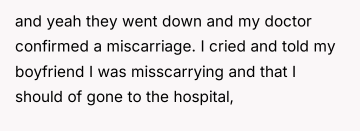 and yeah they went down and my doctor confirmed a...