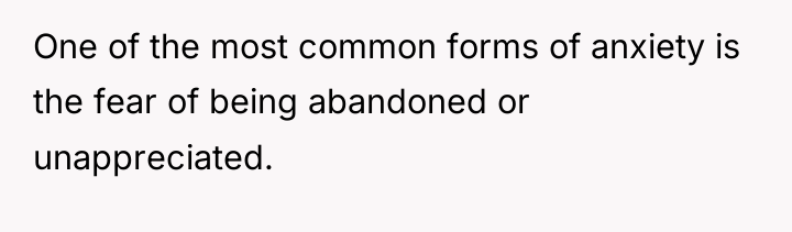One of the most common forms of anxiety is the...