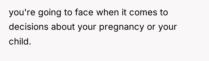 you're going to face when it comes to decisions about...