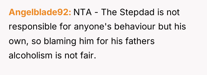 Angelblade92 NTA - The Stepdad is not responsible for anyone's...