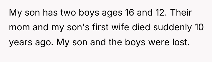 My son has two boys ages 16 and 12. Their...