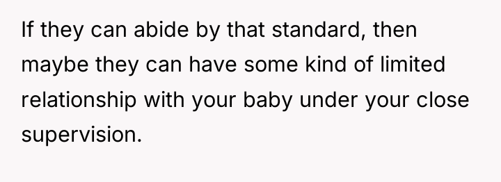 If they can abide by that standard, then maybe they...