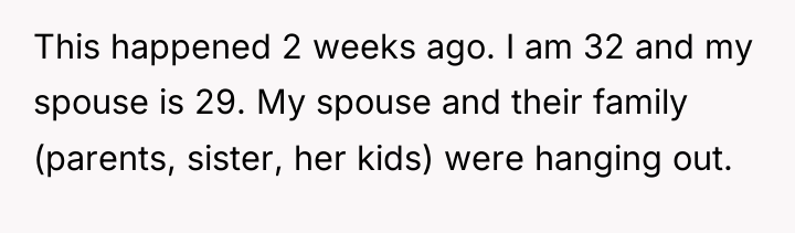 This happened 2 weeks ago. I am 32 and my...