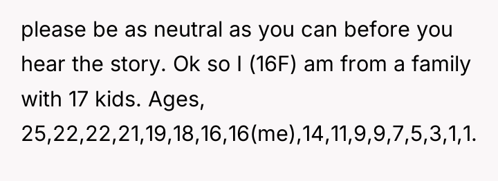 please be as neutral as you can before you hear...