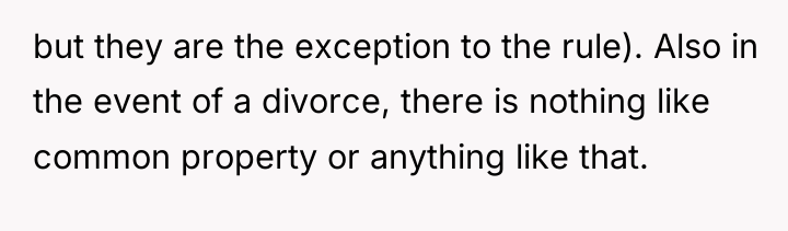 but they are the exception to the rule). Also in...