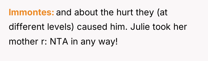 lmmontes and about the hurt they (at different levels) caused...
