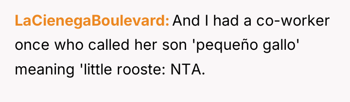 LaCienegaBoulevard And I had a co-worker once who called her...