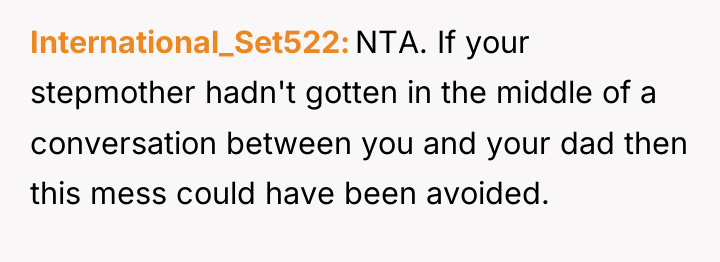 International_Set522 NTA. If your stepmother hadn't gotten in the middle...