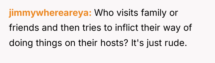 jimmywhereareya Who visits family or friends and then tries to...