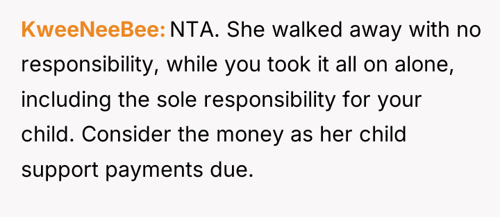 KweeNeeBee NTA. She walked away with no responsibility, while you...