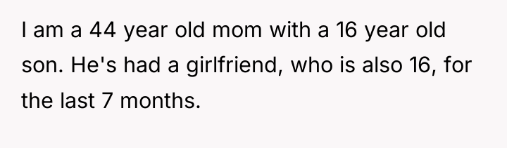 I am a 44 year old mom with a 16...
