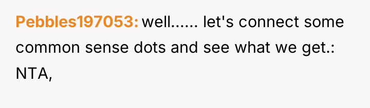 Pebbles197053 well...... let's connect some common sense dots and see...