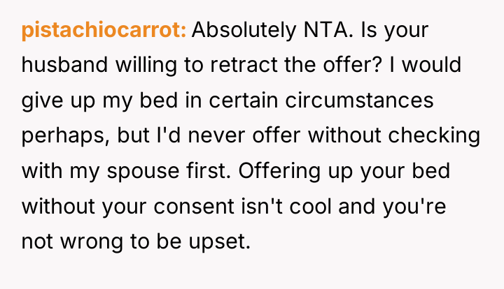 pistachiocarrot Absolutely NTA. Is your husband willing to retract the...