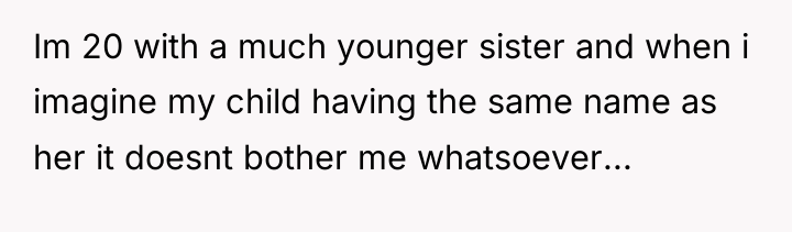 Im 20 with a much younger sister and when i...