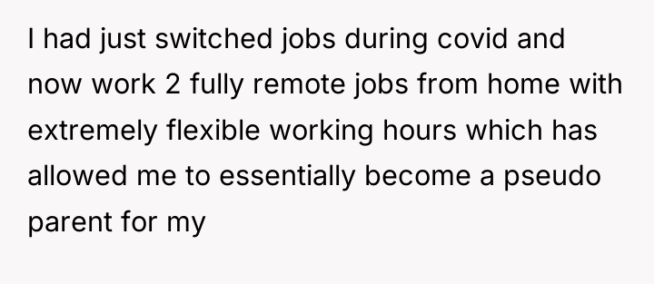 I had just switched jobs during covid and now work...