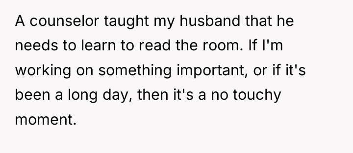 A counselor taught my husband that he needs to learn...