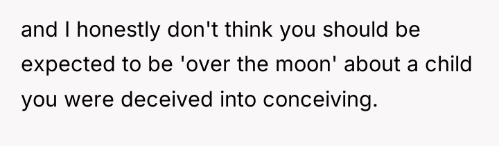 and I honestly don't think you should be expected to...