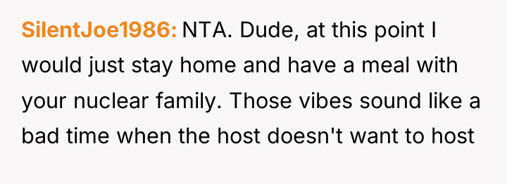 SilentJoe1986 NTA. Dude, at this point I would just stay...
