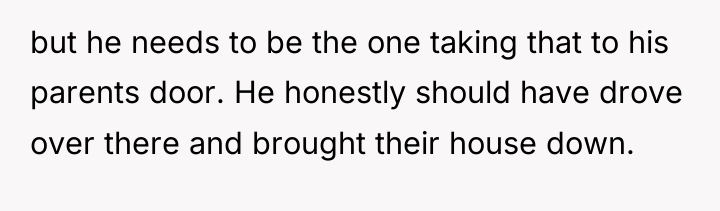 but he needs to be the one taking that to...