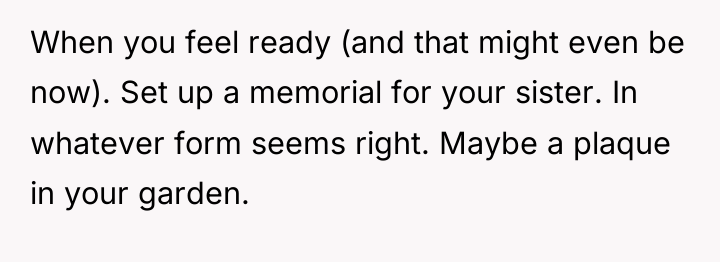 When you feel ready (and that might even be now)....