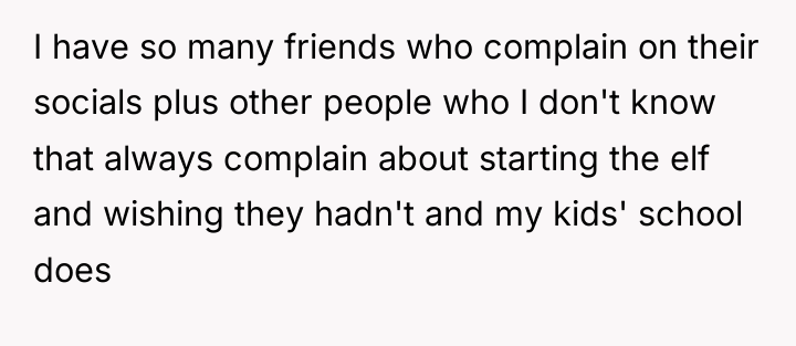 I have so many friends who complain on their socials...