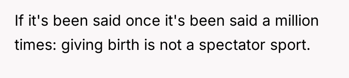 If it's been said once it's been said a million...