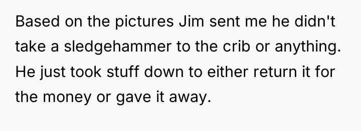 Based on the pictures Jim sent me he didn't take...