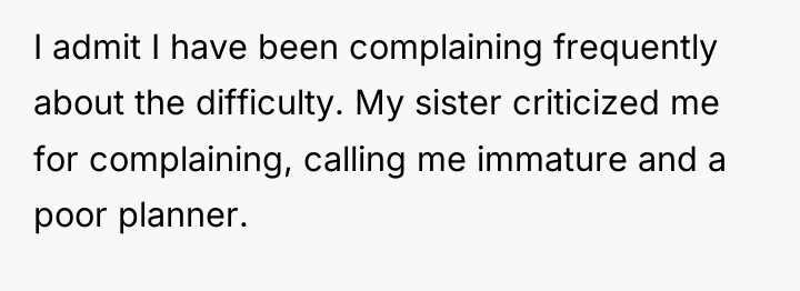 I admit I have been complaining frequently about the difficulty....