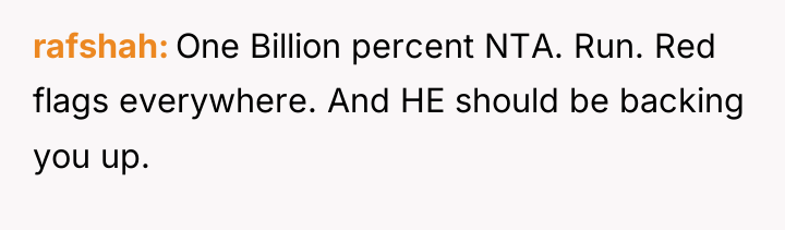 rafshah One Billion percent NTA. Run. Red flags everywhere. And...