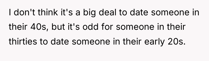 I don't think it's a big deal to date someone...