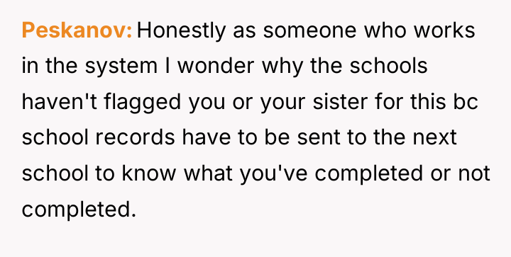 Peskanov Honestly as someone who works in the system I...