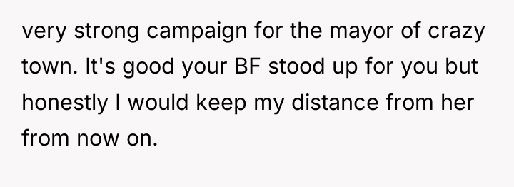 very strong campaign for the mayor of crazy town. It's...