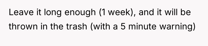 Leave it long enough (1 week), and it will be...