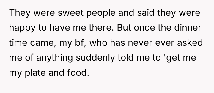 They were sweet people and said they were happy to...