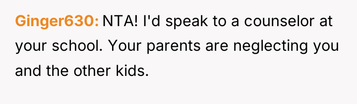 Ginger630 NTA! I'd speak to a counselor at your school....