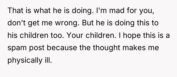 That is what he is doing. I'm mad for you,...