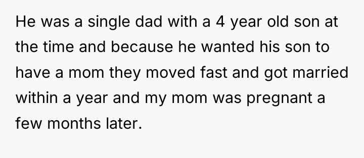 He was a single dad with a 4 year old...