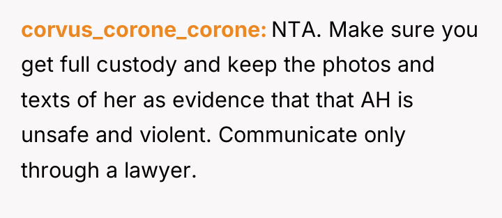 corvus_corone_corone NTA. Make sure you get full custody and keep...