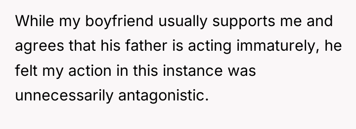 While my boyfriend usually supports me and agrees that his...
