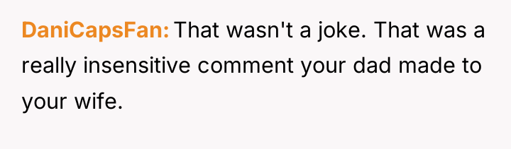 DaniCapsFan That wasn't a joke. That was a really insensitive...