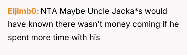 Eljimb0 NTA Maybe Uncle Jacka*s would have known there wasn't...