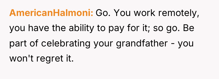 AmericanHalmoni Go. You work remotely, you have the ability to...