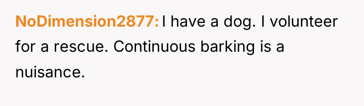 NoDimension2877 I have a dog. I volunteer for a rescue....